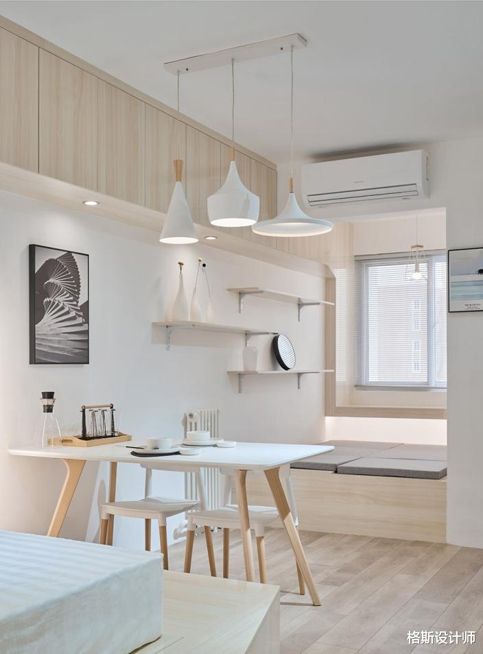 90后女孩改造36㎡精装公寓,全屋舒适治愈,过得岁月静好的日子