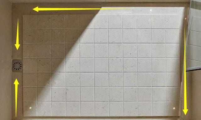 老师傅在卫生间做了这个形状拉槽!从此不再堵水,邻居前来求教