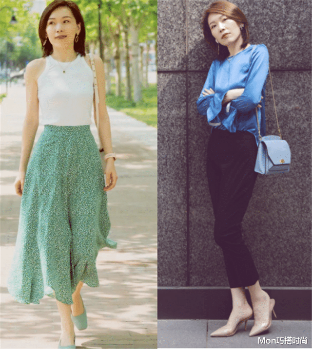 五十岁的女人，鞋子该怎么选好？教你3个选款技巧，舒适又显高