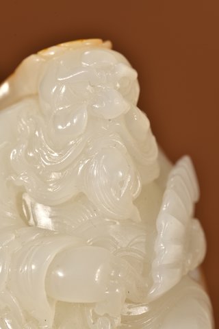 和田玉籽料|和田玉籽料钟馗把件