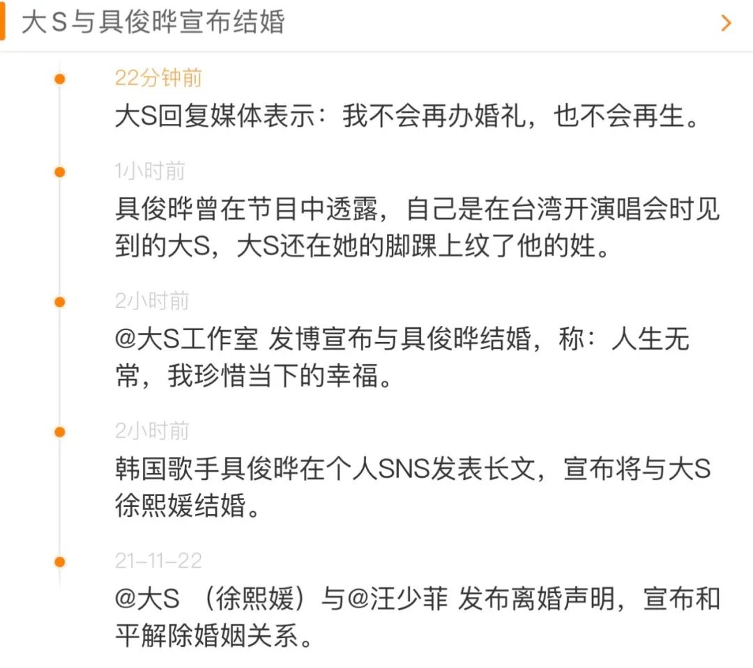 大S|大S和前任官宣结婚：兜兜转转，终于还是你！