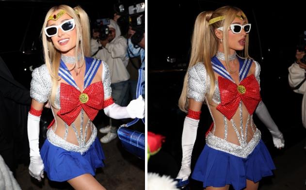 帕丽斯·希尔顿|41岁希尔顿COS美少女战士!水冰月变身,极品身材,不输卡戴珊