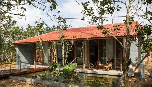 盖一层平房,四面通风,再在门口挖个莲花池,给父母养老正合心意