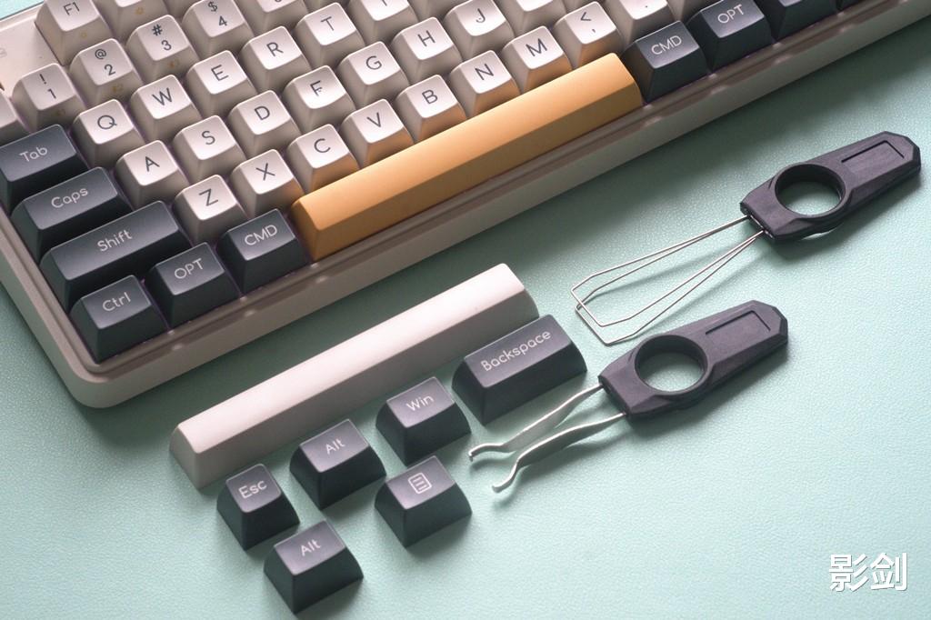 机械键盘|颜值、功能兼具，500价位最值得买的一款87键机械键盘 米物ART Z870