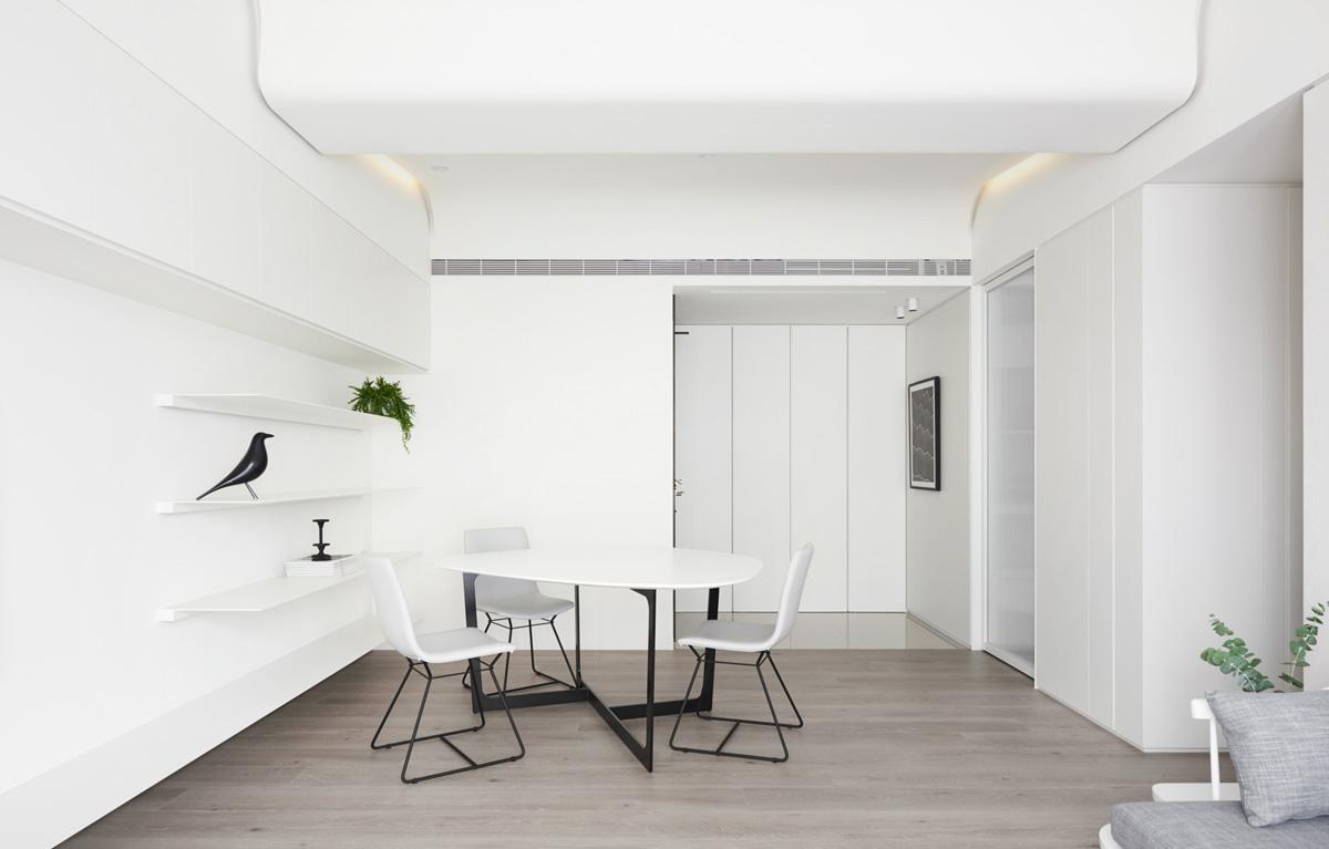 老公20万装82㎡小家，通体白墙太穷酸，床头柜都是乡下捡来的！