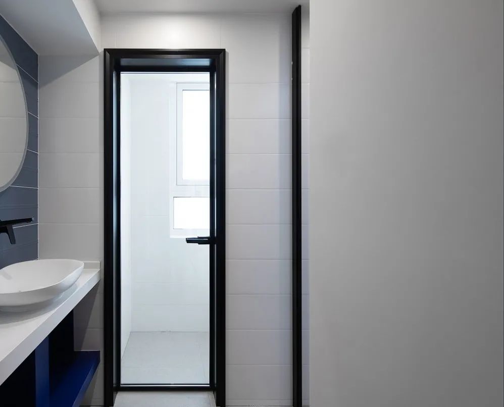 110平米3室2厅,动线逆袭+莫兰迪色+圆形元素,打造清新小家