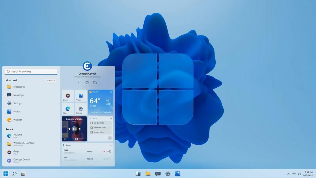 Windows|Win11或成踏脚石?微软Windows 12正在计划中,概念版效果惊艳