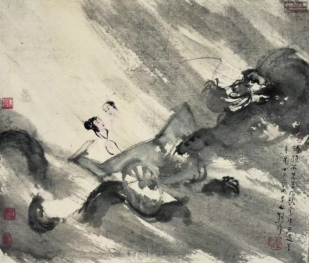 桃花|成双对，穿林结伴行，织女牛郎相会处，锦书雁字诉衷情