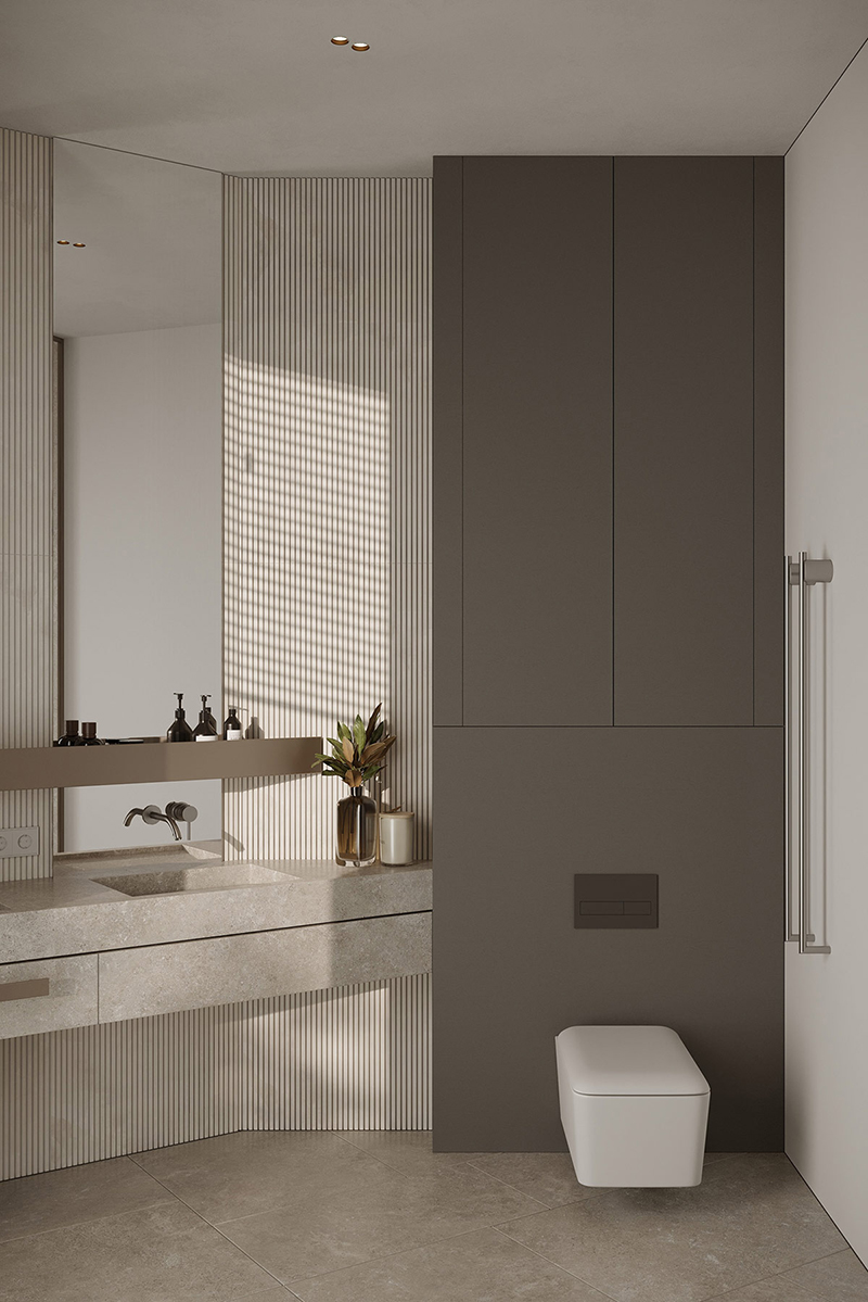 152平现代装修设计，让整个空间温暖柔和且不失高贵大气