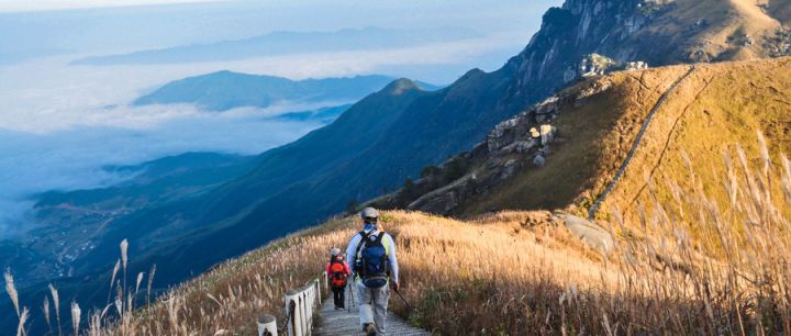 武功山|千峰耸萃、云海缭绕，这座江南名山，有着不输于黄山的冬日美景