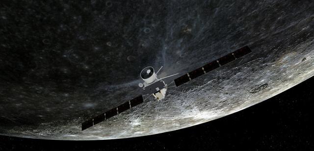 欧洲和日本的水星探测器正进行重力辅助加速,距离地球只有200公里