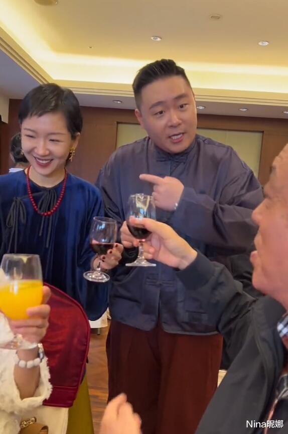 美甲 郝劭文回台大办婚宴!穿唐装有魅力,二婚老婆短发眼神犀利不单纯