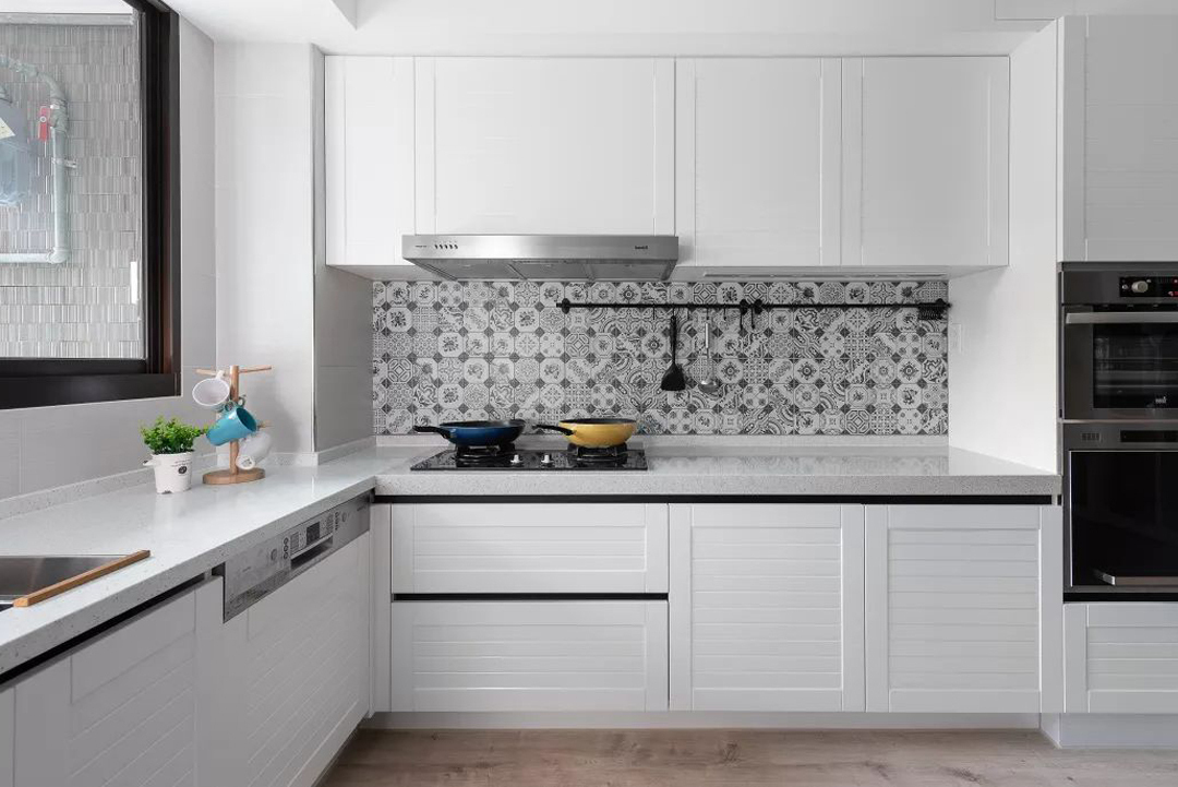 96平北欧风三居室采用蓝色设计,网友们看完都不淡定了!