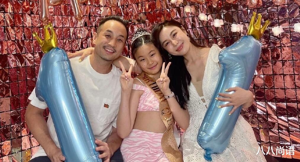 唐志中|唐志中为大女儿庆生，11岁小蜜蜜身高快撵上妈妈，五官超像爸爸