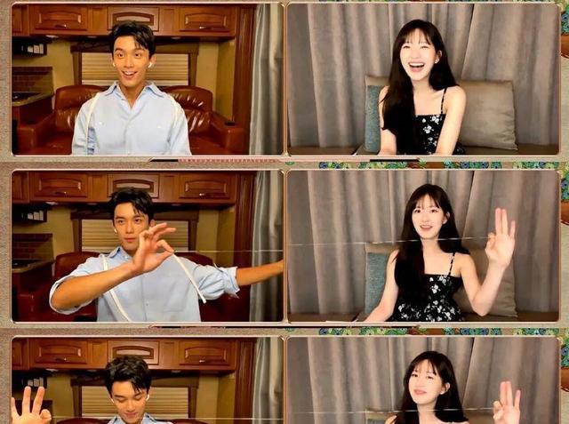 吴磊|吴磊赵露思直播陪看剧!越妃疯狂嘴替,吴露可逃反应神同步好上分