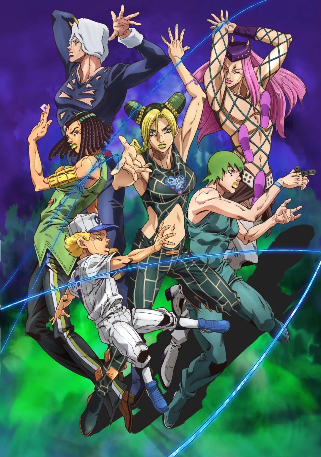 jojo|JOJO石之海：Part2改到2022年秋播出，安那苏将保护徐伦