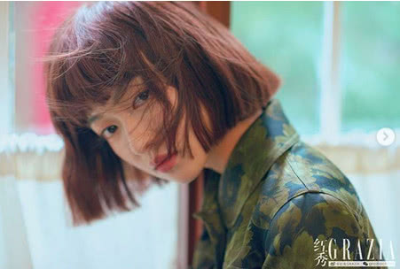 大蒜 《男朋友》首播带火失婚妇女乔妹俏丽耳下齐短发,这些脸型要小心