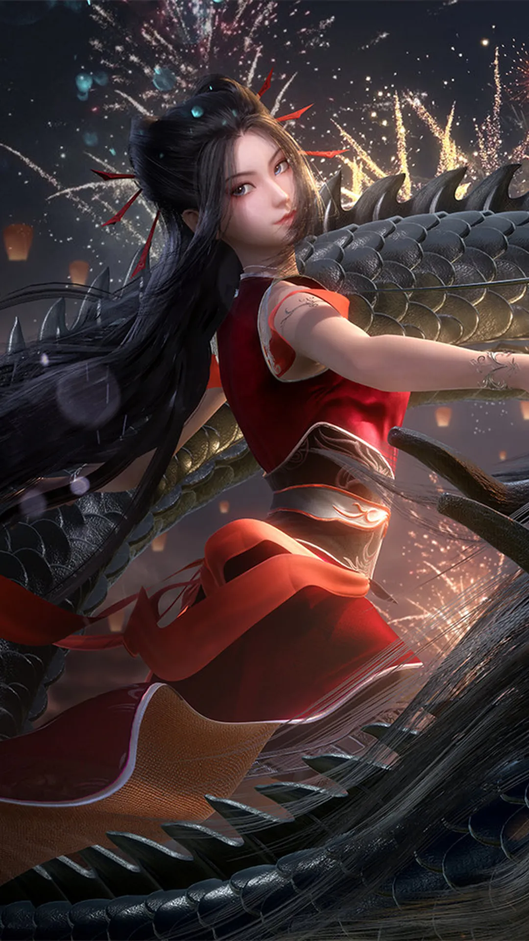 acgn漫评|唐三战海神斗罗,罗峰偷战神后路!情人节壁纸奉上...