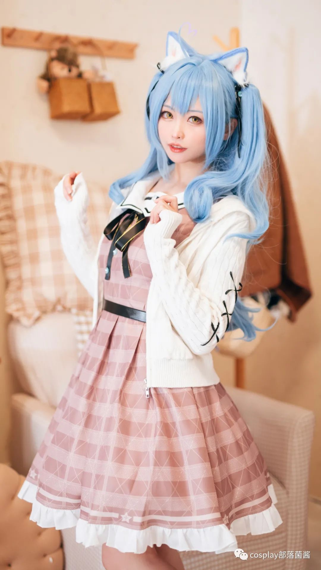 |cos：雪之一族的少女雪花菈米cos正片@樱岛嗷一