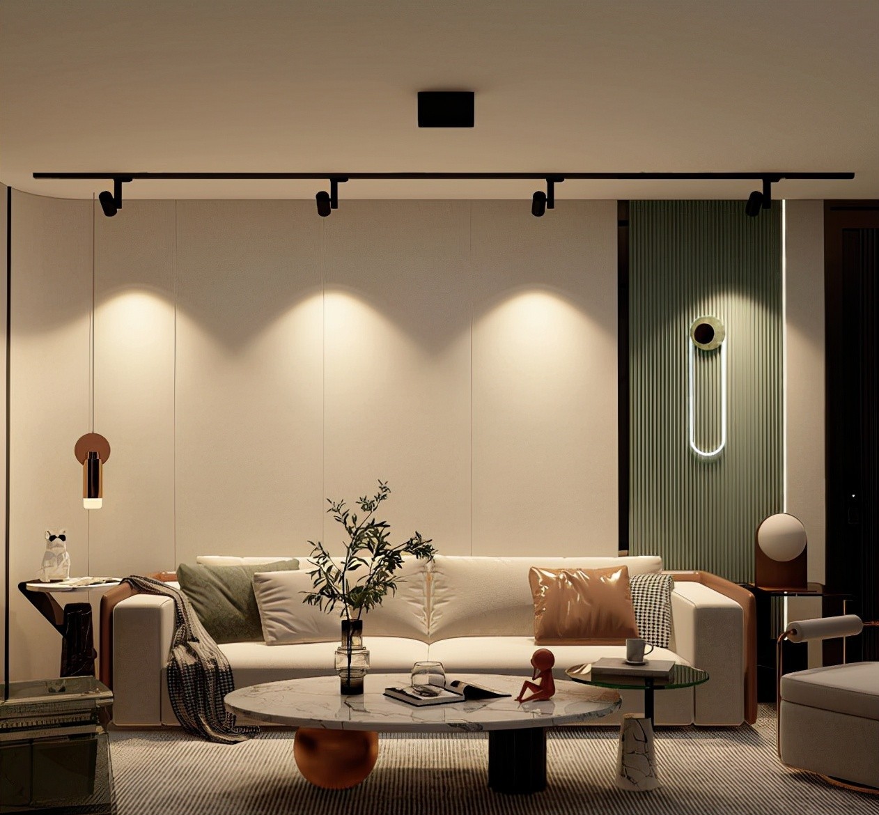 “现代轻奢风”2022年最受欢迎的风格，非主灯具设计！