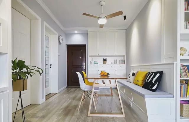 16万装100㎡北欧风,卫生间贴花砖,有些许灵动感