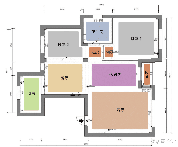 漫画爱好者的家，满足收纳需求，同时兼顾工作和生活