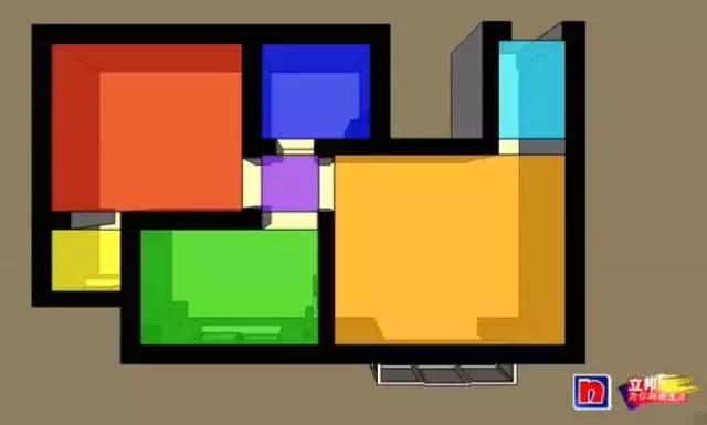 俩夫妻花3万装修38㎡一室一厅,水泥铺地面,自己做家具!