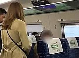 高铁上一女子狂骂其他乘客长达6分钟?!粗鲁至极。