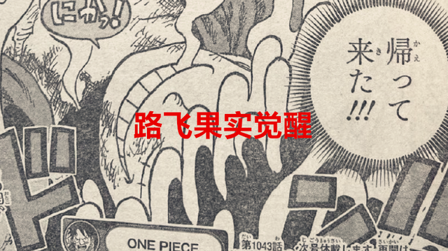 路飞|海贼王1043话:救走路飞的人其实是卡里布?尾田:我怎么没想到