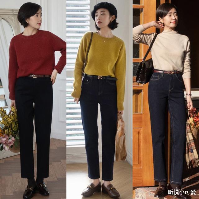 “九分裤”才是小个子显腿长神器，搭配这些上衣、鞋子，时髦显高