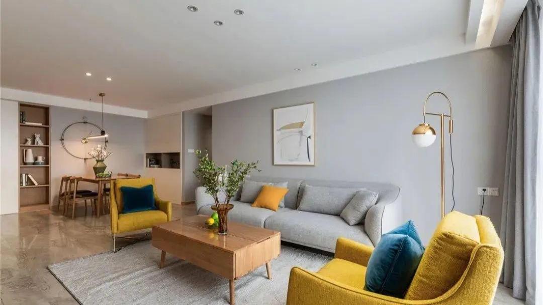 135㎡北欧家，原木+浅色调，休闲吧台实用又好看！