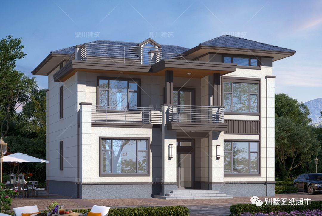 6套最新款自建别墅图纸出炉,经济又好看,风格多样,绝佳设计