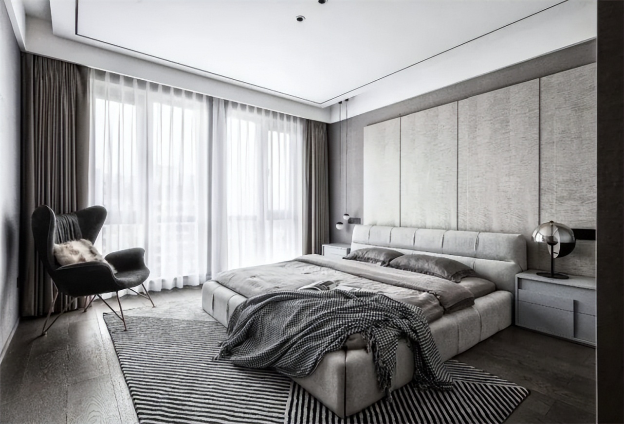 77平现代二居室,高级灰塑造纯粹的品味空间