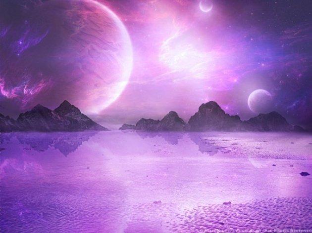 紫色的地球和现在的地球有什么不一样的地方