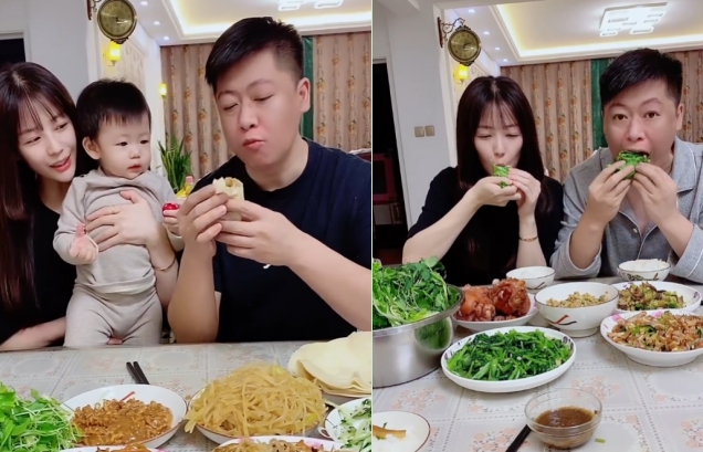 谢永强|谢永强王小蒙雪地里捡柴!手提多捆树枝动作吃力,女方脸被冻通红