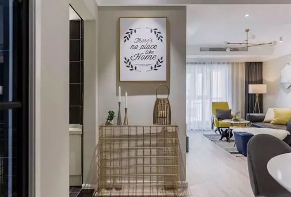 60㎡也能玩转轻奢风,小户型装修值得学习,格调简约上档次