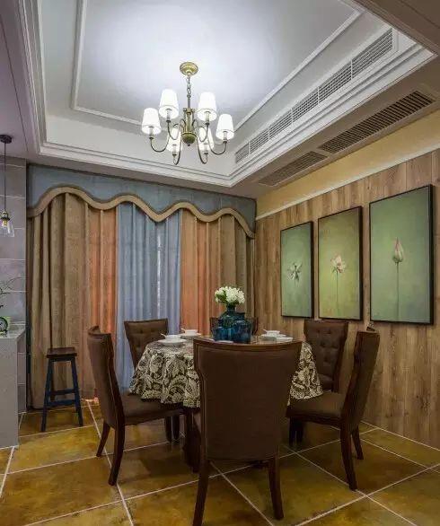 133㎡简美三居刚完工,效果大气又漂亮,尤其客厅的双层吊顶绝了