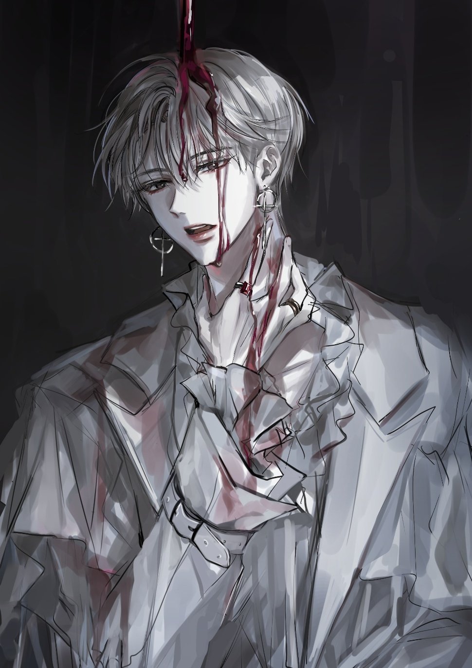 画师|画师笔下的绝美少年，一句话喜欢！