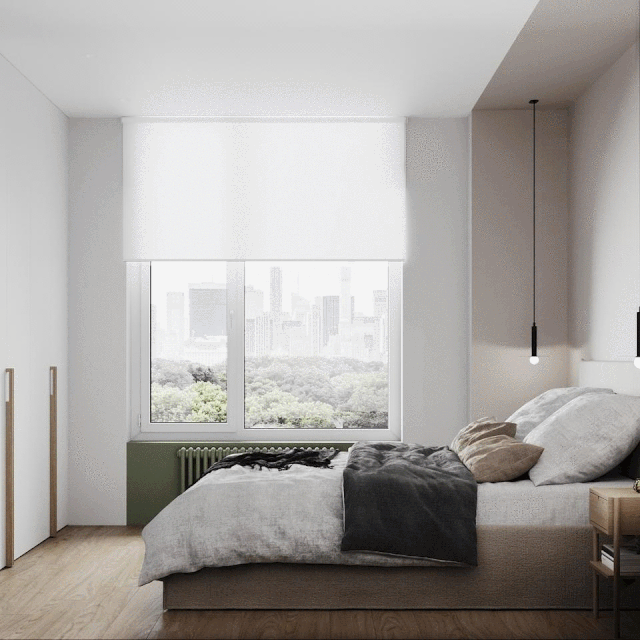 年轻夫妇买下30㎡公寓,改出超美观景客厅和大卧室,太有品味了!