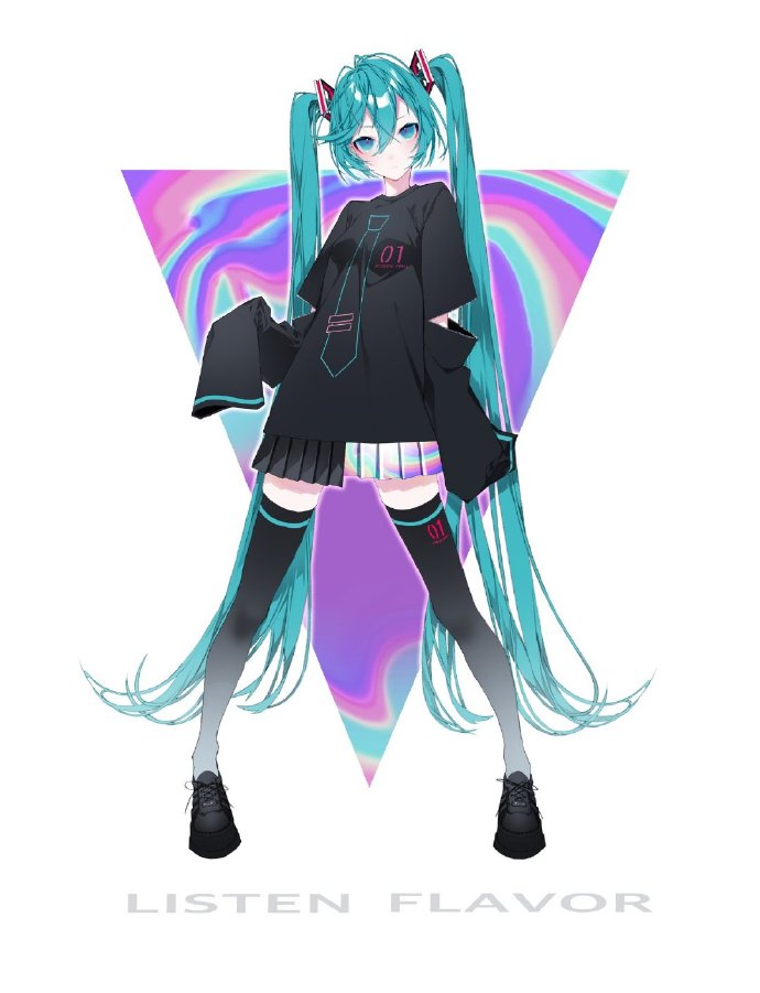 画师|这位画师怎么做到的，笔下的初音既可爱又邪魅，风格切换太顺滑了