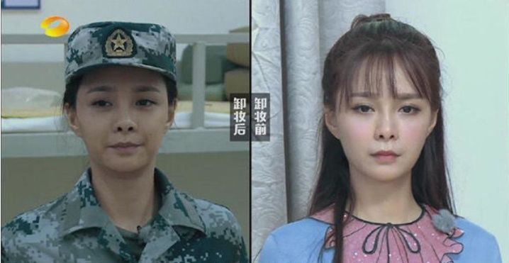 沈月|原来明星们都是“妆”出来的，网友看完后：都快认不出来了！