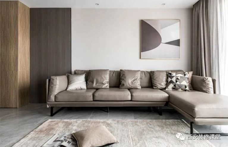 100m2简约三居,三口实用之家