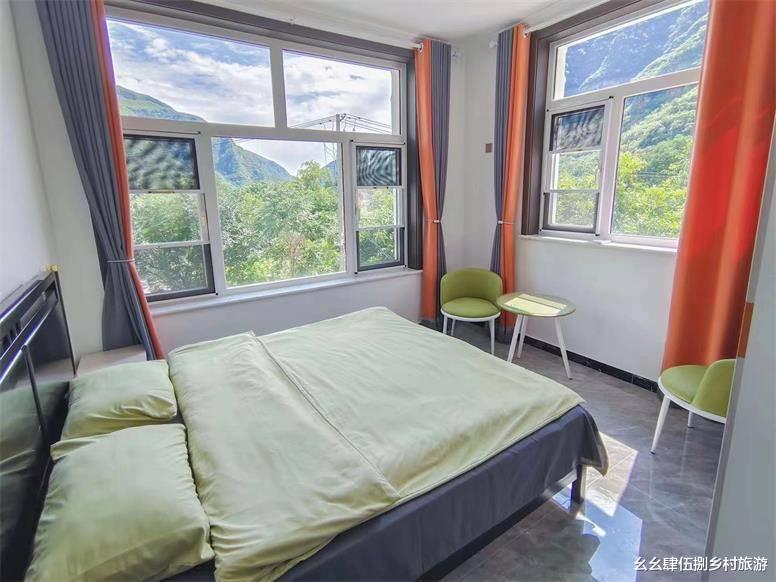 房山|北京房山兰庭雅居民宿,临山静谧庭院,5间客房均直面无敌山景!