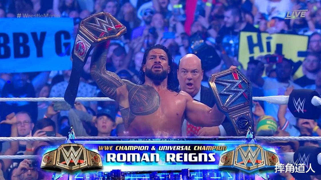 wwe|WWE罗曼大帝统一两大世界冠军，老奥上台教年轻一代奥斯丁做人！