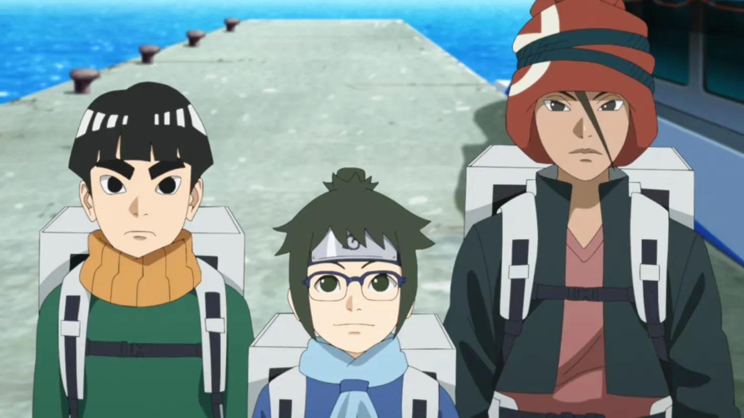 火影忍者剧场版|博人传：电气队长的首次B级任务，护送自律型傀儡，遇到盗贼了