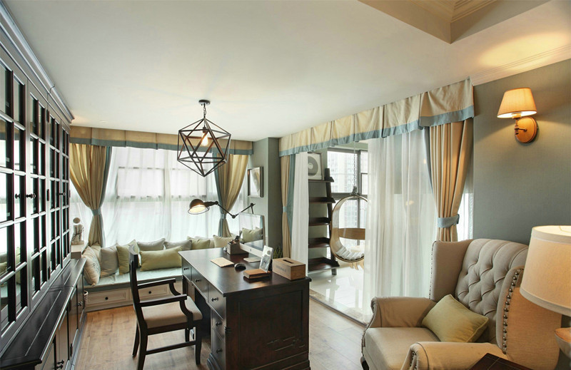 92平现代风二居室，在白色加入浅木色，简约却不简单