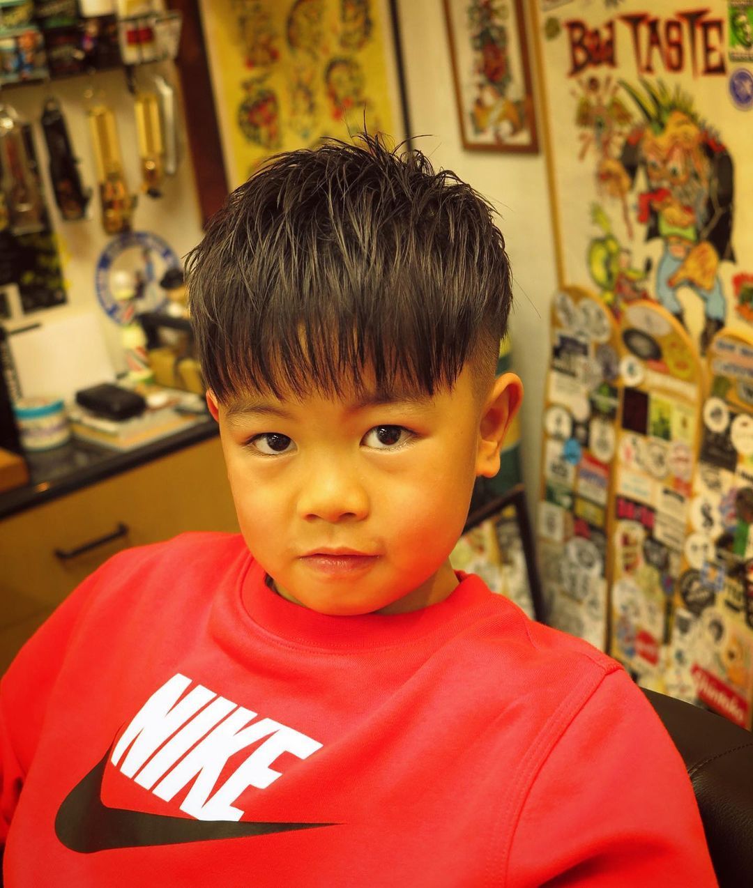 发型 今夏最火小男孩发型,简单时尚还百变,想帅别错过