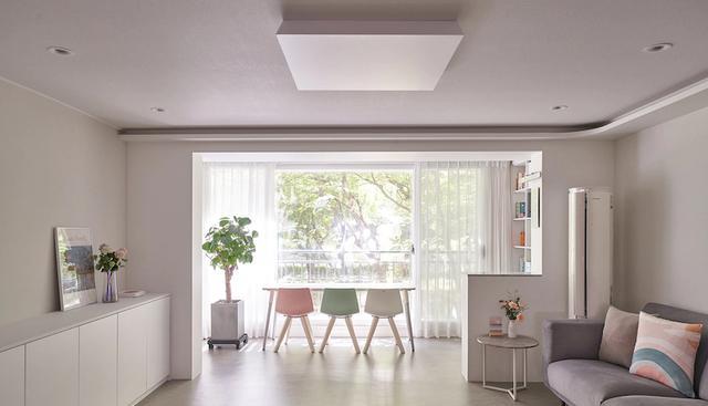 客厅看电视越来越少,干脆为了女儿不装了,给93提供一个好环境