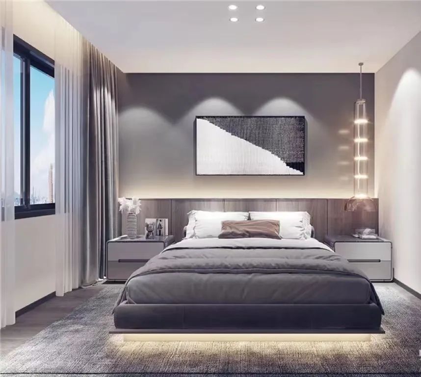 现代极简风格480平米别墅装修案例赏析