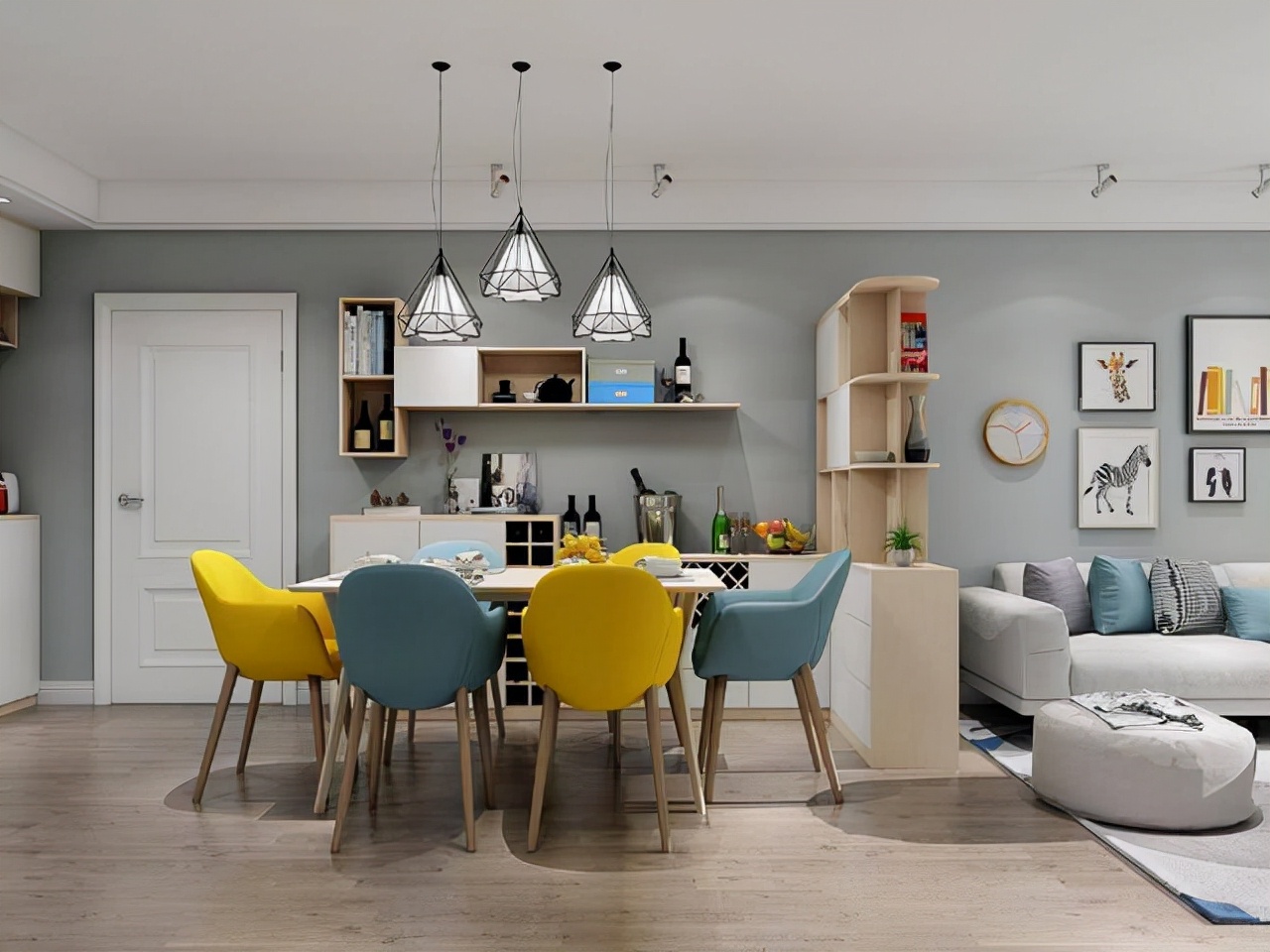 餐边柜要做成什么样子才实用又好看?看看这几款餐边柜设计